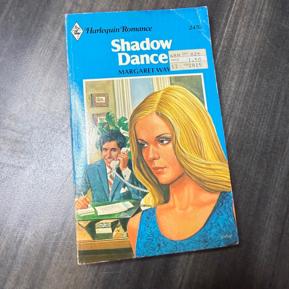 Harlequin Romance Shadow Dance Margaret Way 2435 Vintage 1981 Paperback Book